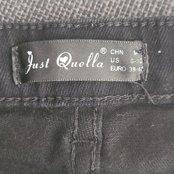 Black demin skirt - Picture 3 of 3